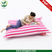 Venda Por Atacado colorido stripe mobiliário jardim beanbag exterior